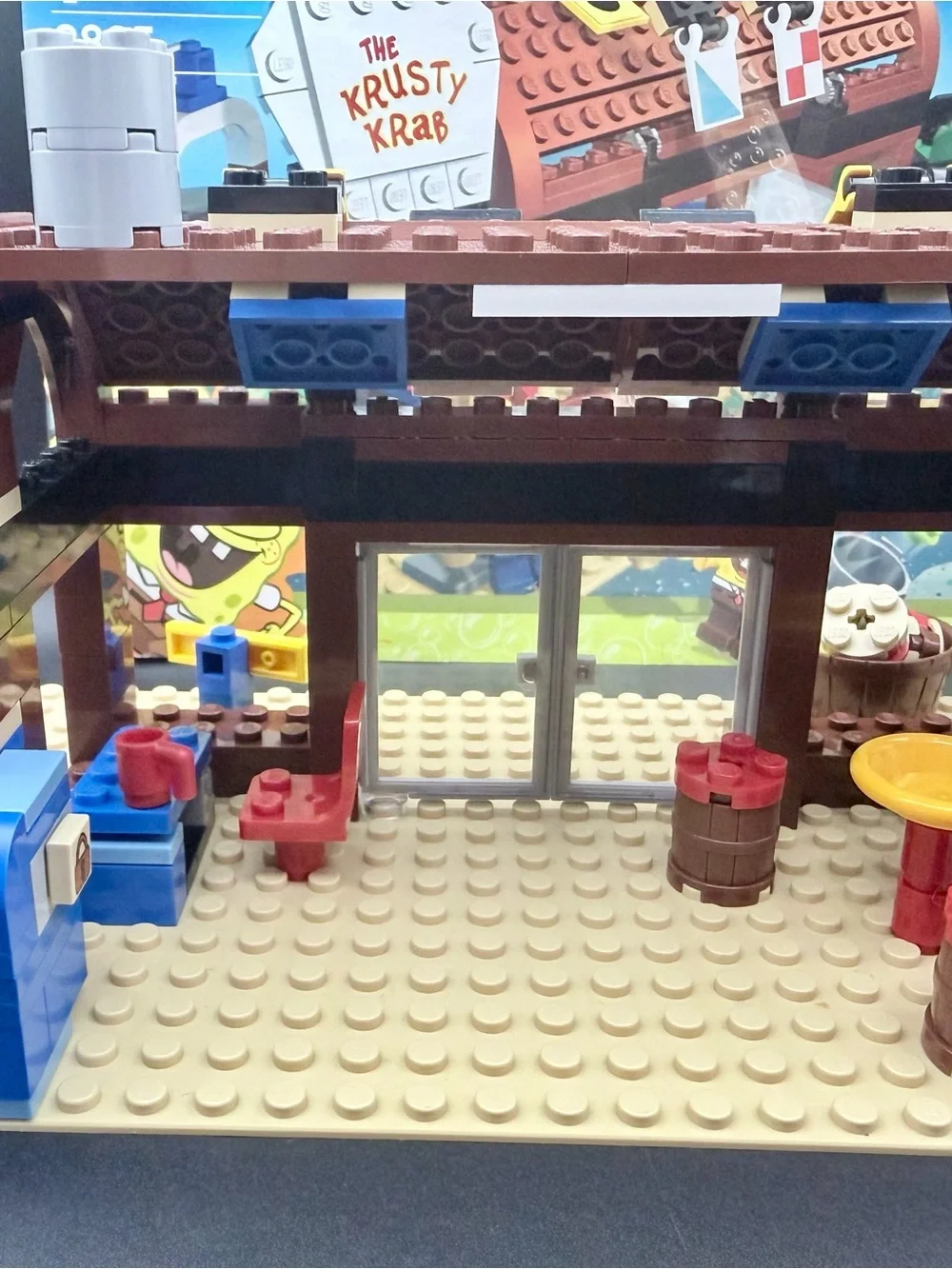 LEGO 3825 Krusty Krab (SpongeBob SquarePants) Complete Set